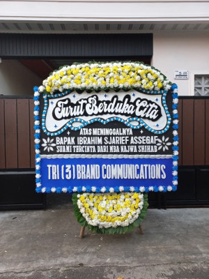 Papan Bunga Duka di Padang Bolak Tenggara